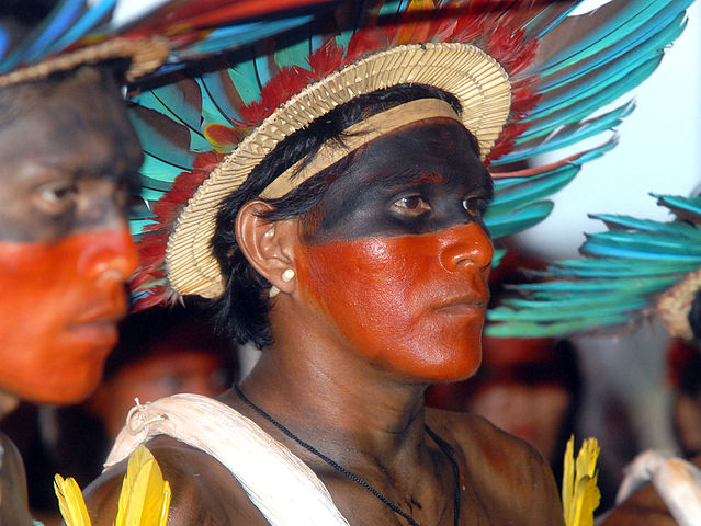 Índios Assurini, Brasil.