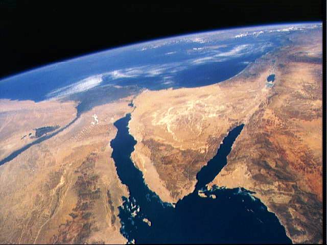 The Middle East from space