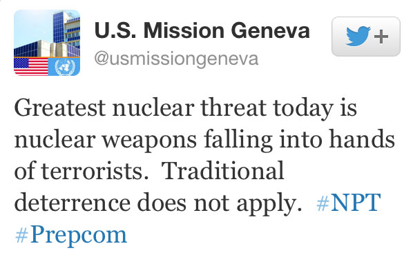 US Mission tweet