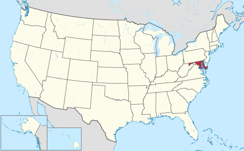 Estado de Marylando nos EUA