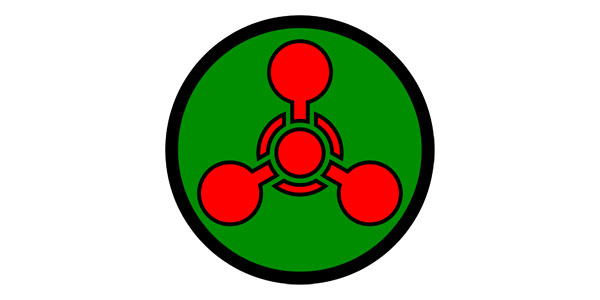 U.S. Army symbol for chemical weapons