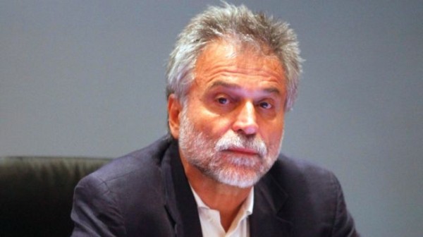 Greece's Democratic Left senior official Dimitris Hatzisokratis