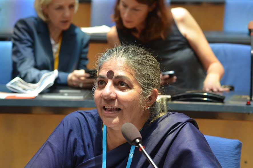 Dr. Vananda Shiva at the Deutsche Welle Global Media Forum, Bonn, June 2013