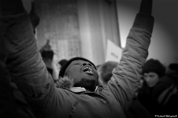 Refugee protests in Germany (photo documentation)