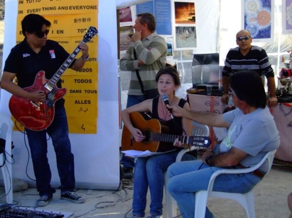 La musica tambien estuvo presente