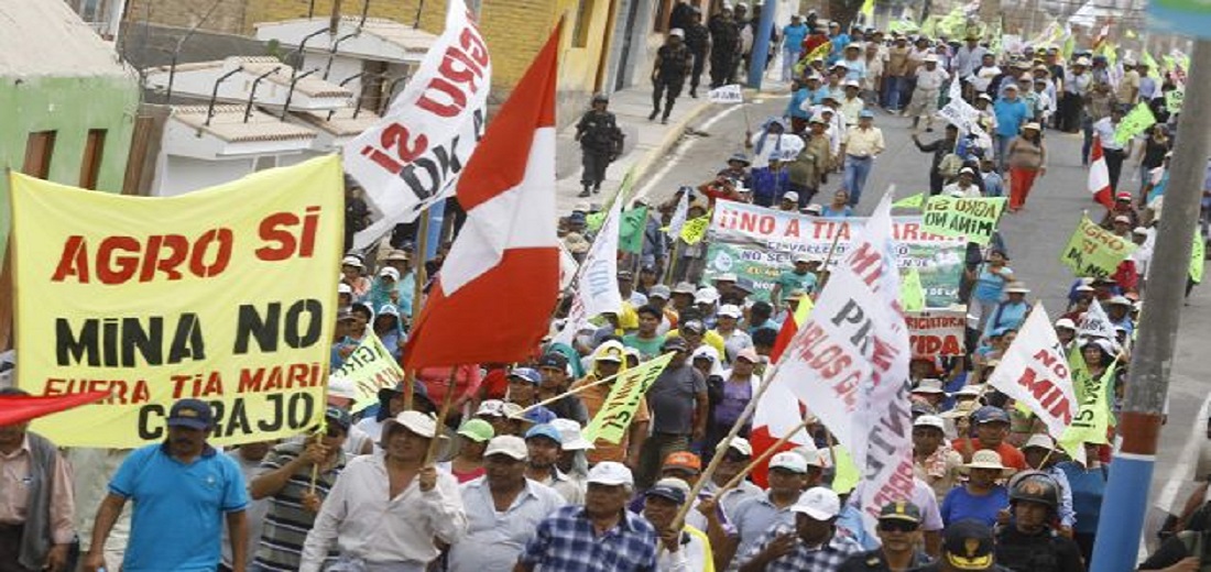 Progetto “Tía María”: il governo peruviano ha consegnato il Paese alle imprese
