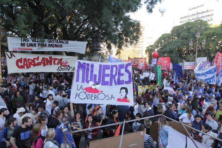 Thousands March Against Femicide In Argentina