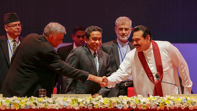 sri lanka riconciliazione Ranil Wickremasinghe Mahinda Rajapaksa