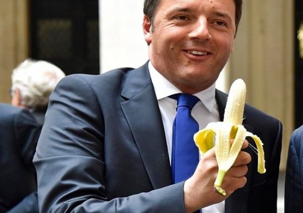 Renzi e la Banana