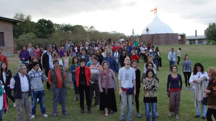 Peregrinos en Parques de Estudio y Reflexion CARCARAÑA