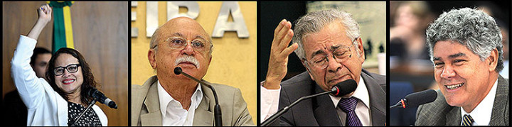 FOTOS: FABIO R.POZZEBOM/ABR, J.R.ROIZ/RAMARAL.ORG, ROGÉRIO TOMAZ JR./FLICKR/CC, BRIZZA CAVALCANTE/CÂMARA DOS DEPUTADOS Luciana: “Defender imposto sobre fortunas”. Amaral: “Há setores ávidos contra os trabalhadores”. Modesto da Silveira: “Estão querendo violar as regras constitucionais”. Chico Alencar: “Querem o poder por vias tortas"