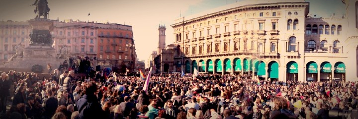 flash mob piazza duomo