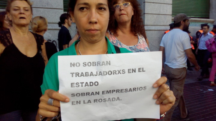 ación trabajadores estatales Argentina