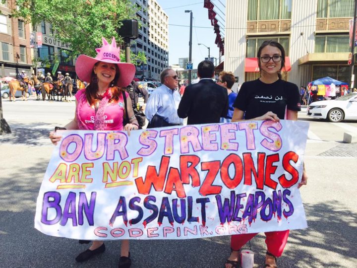 Codepink protest Cleveland