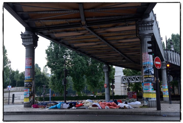 France Terre d'Asile ? Refuge viaduc du metro