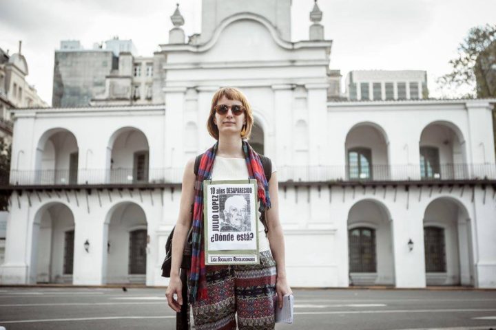 Plaza de Mayo, Buenos Aires. Foto Lina Etchesuri/lavaca