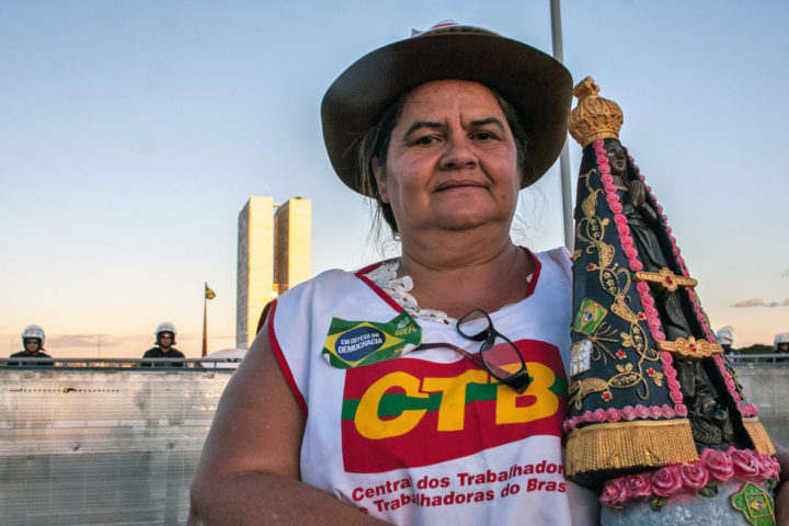 Tensiones y fe en la democracia los derechos, abril 2016, Brasilia. Foto Jornalistas Livres