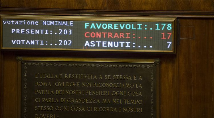 riforme istituzionali parlamento italia