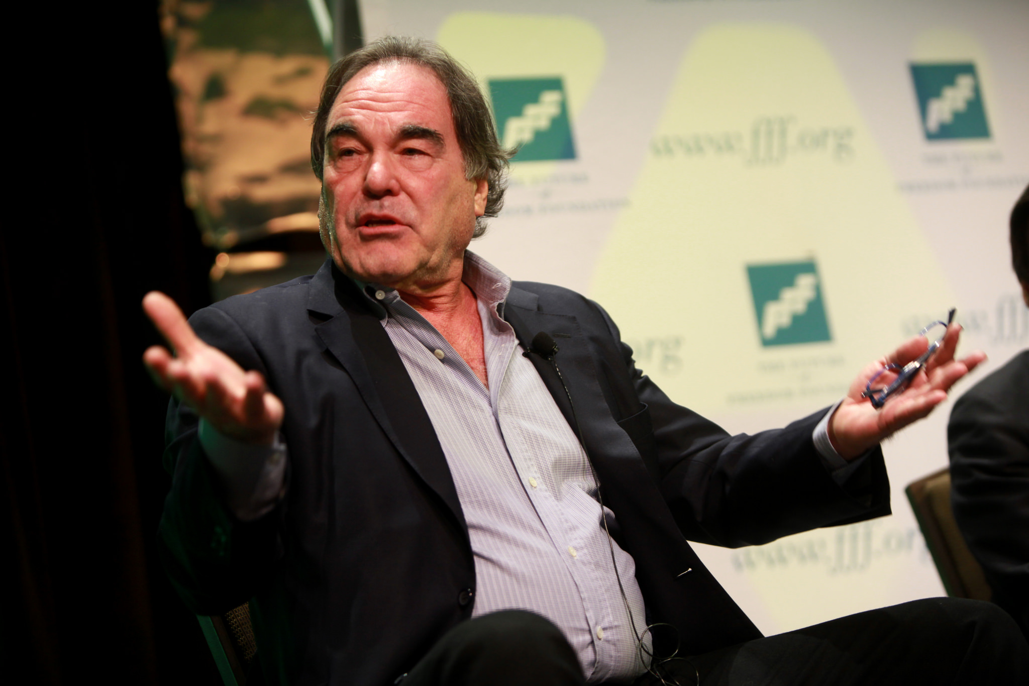 Oliver Stone “It’s not just Trump, but a system”