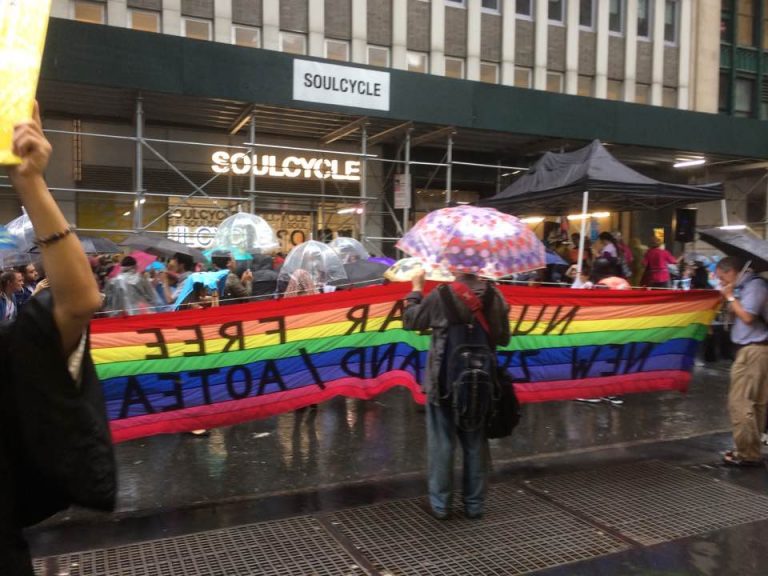 Women's March to Ban the Bomb in New York