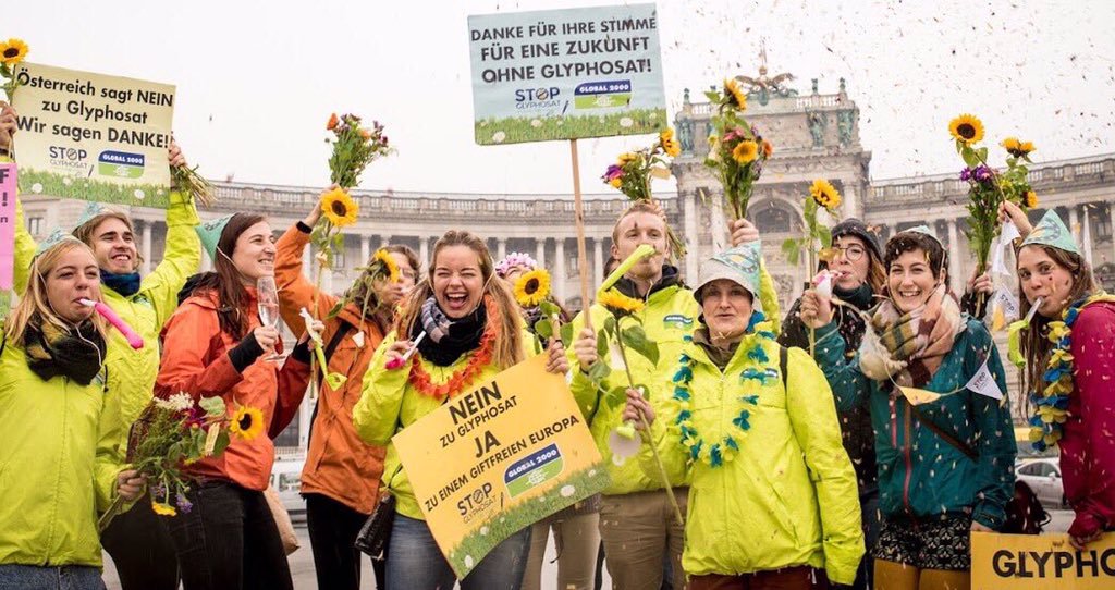 Österreich sagt Nein zu Glyphosat!