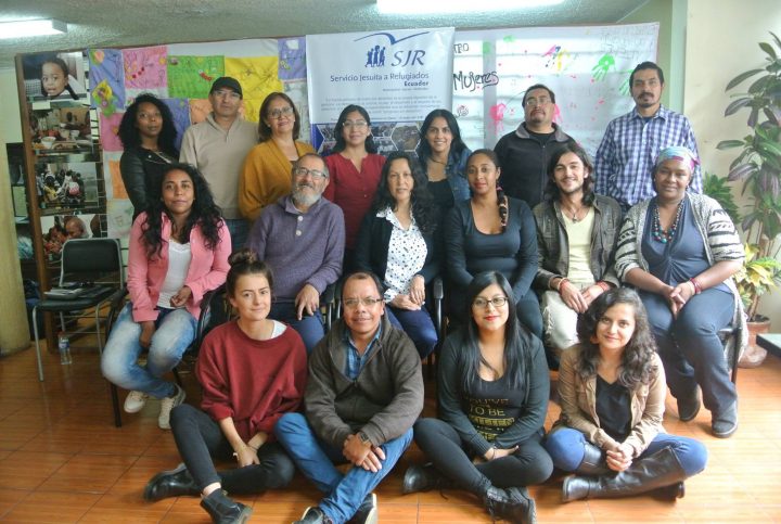 Grupo de trabajo en la SJR - Servicio Jesuita a Refugiados