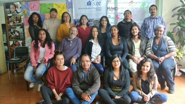 Grupo de trabajo en la SJR - Servicio Jesuita a Refugiados