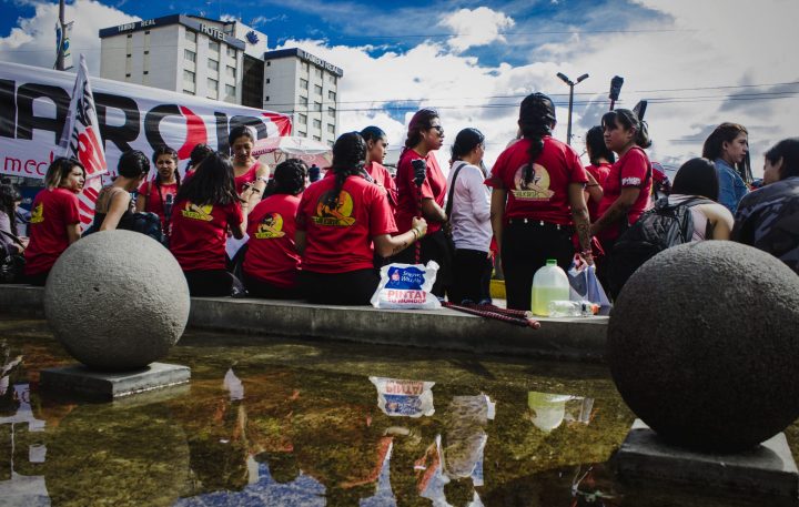 Marcha convocada por Luna Roja