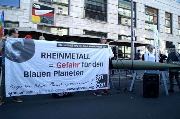 Rheinmetall Entrusten Waffenexporte Stoppen
