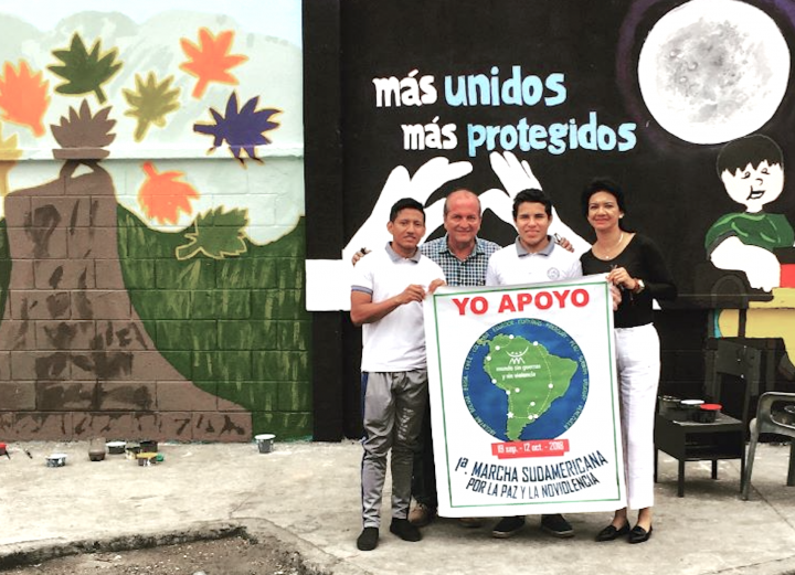Instituciones educativas que se suman a la Marcha Suramericana