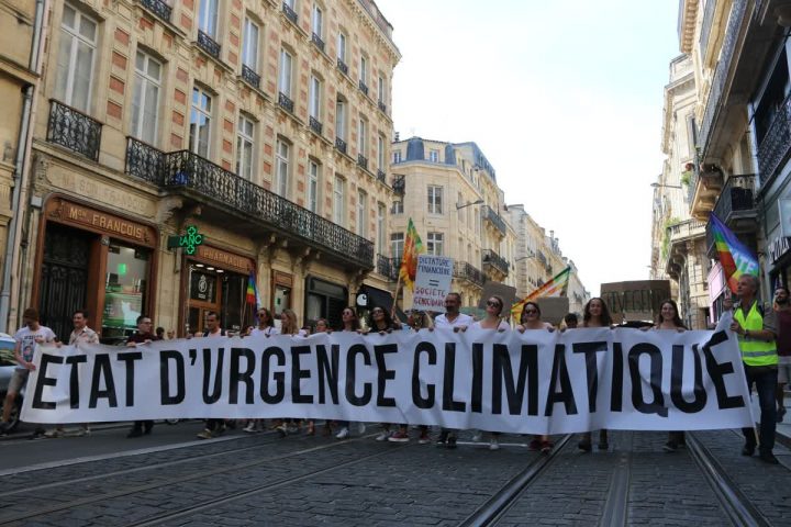 Manifestation à Bordeaux