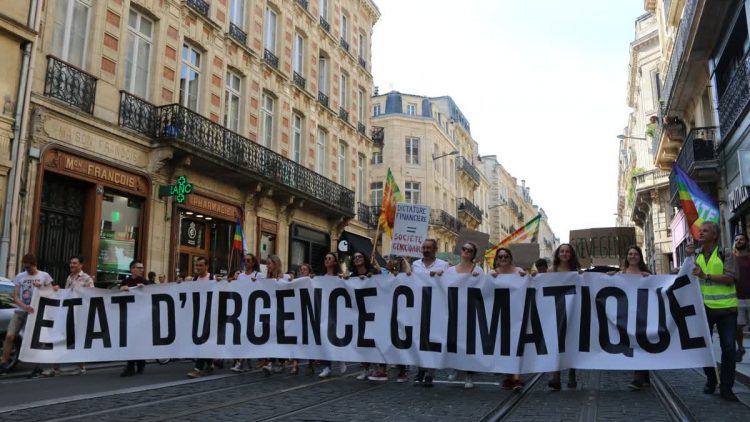 Manifestation à Bordeaux