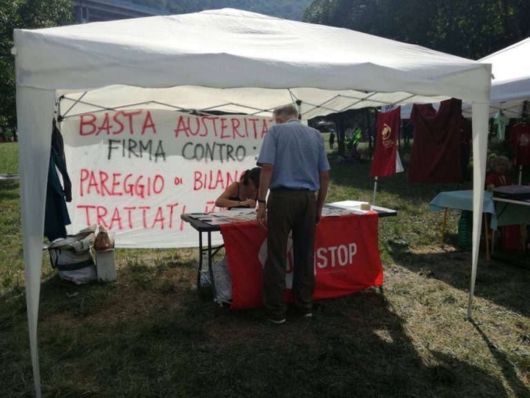 Diamo uno schiaffo all’Europa firmiamo per cancellare dalla