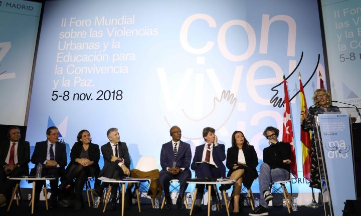 Apertura Forum Madrid 2018 sulle violenze urbane