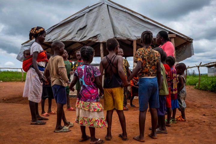 Bambini in Repubblica Centrafricana