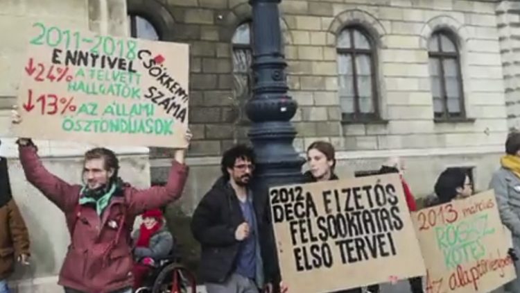 proteste in Ungheria