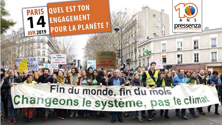 [10 ans Pressenza – Paris] Évènement : “Quel est ton engagement pour la planète ?”