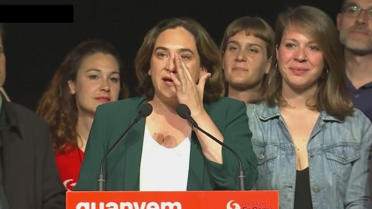 Ada Colau. Elecciones municipales 2019