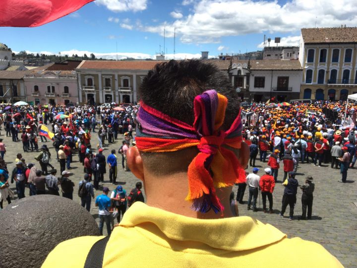 Observando la marcha desde lejos