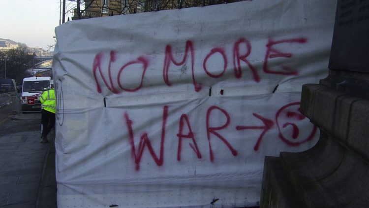 No more war