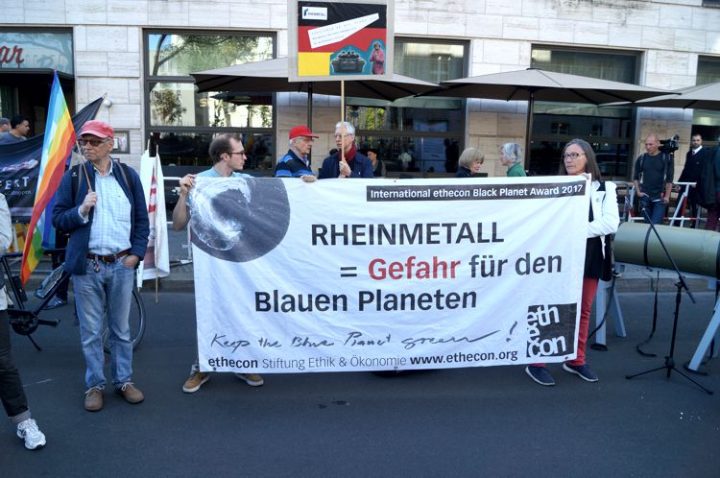 Rheinmetall entrüsten