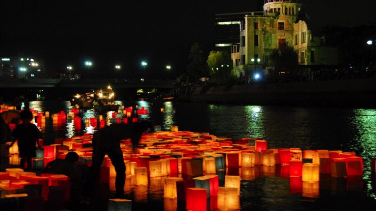 Cerimonia delle Lanterne, Hiroshima