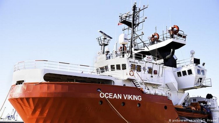 L’Ocean Viking prend la mer au secours des migrants