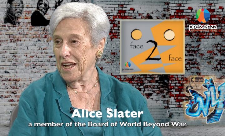 Face 2 Face with Alice Slater