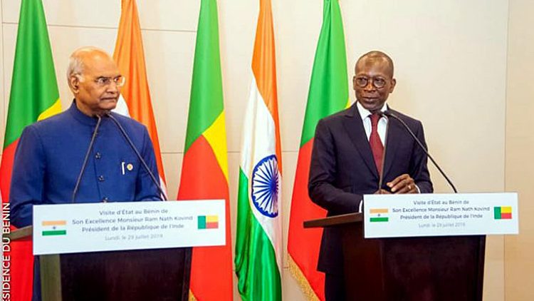 Afrique de l’Ouest : le président indien entame une tournée historique pour renforcer la présence de son pays