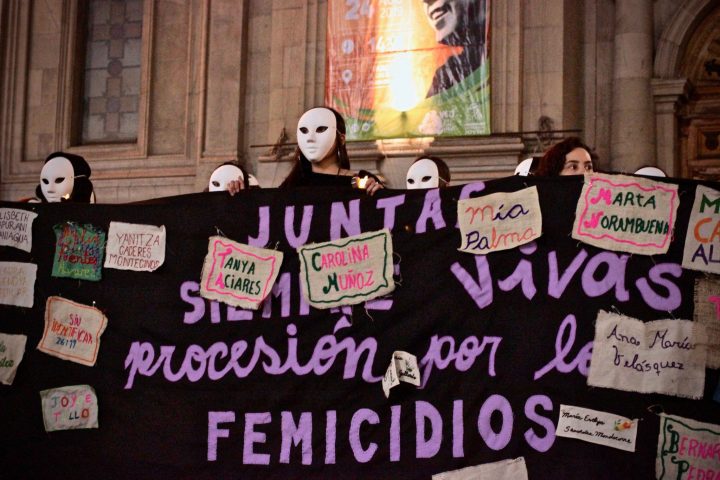 femicidios procesión santiago chile 9 agosto 2019
