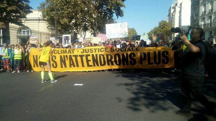 Paris. Manifestations du 21 septembre : Climat et Acte 45 des gilets jaunes