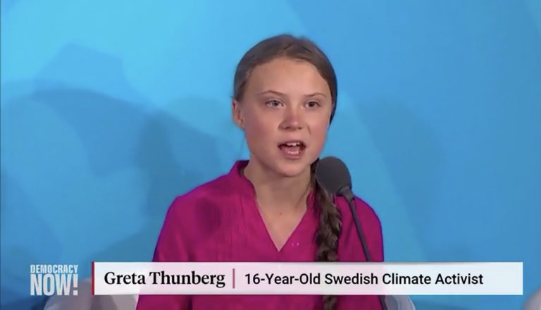 Greta Thunberg and Artemisa Xakriabá, two young girls, one message.
