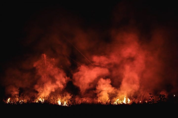 Amazone : la nuit en flammes