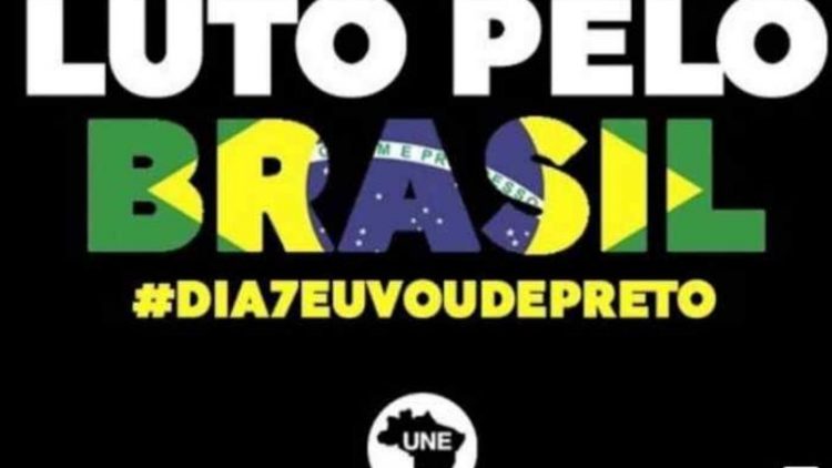 luto pelo Brasil